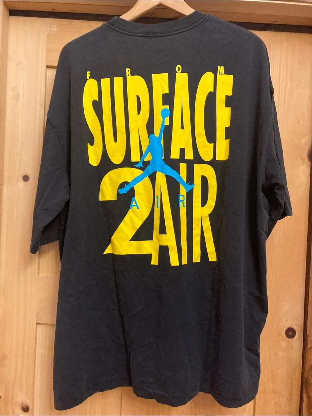 Nike Air Jordan Black Graphic Michael Jordan Short-Sleeve Tee